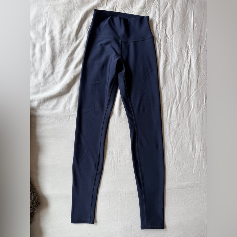 ALO Yoga High-Waist Navy Leggings